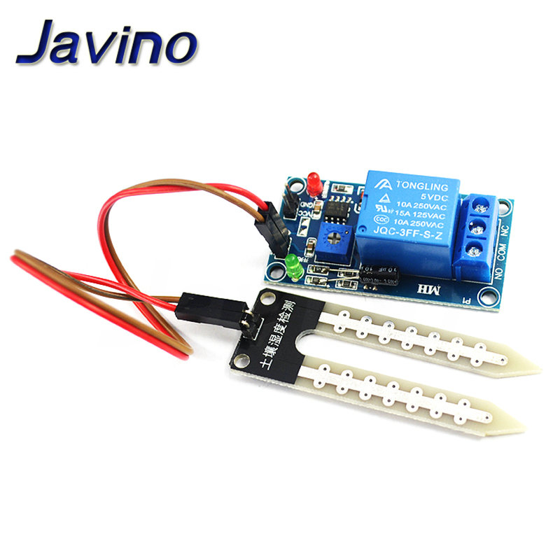Capacitivo Módulo Sensor De Um - Soil Moisture Sensor Relay Module Arduino avaliação e preço