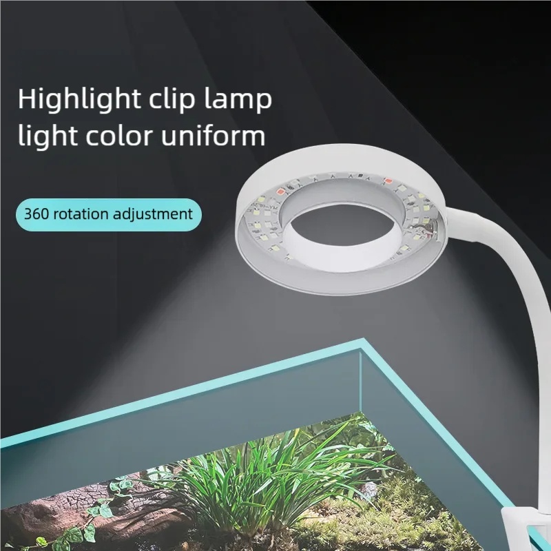 Luz LED de Aquário com Clipe 3 - Plant Grow Light Full Spectrum Clip On avaliação e preço