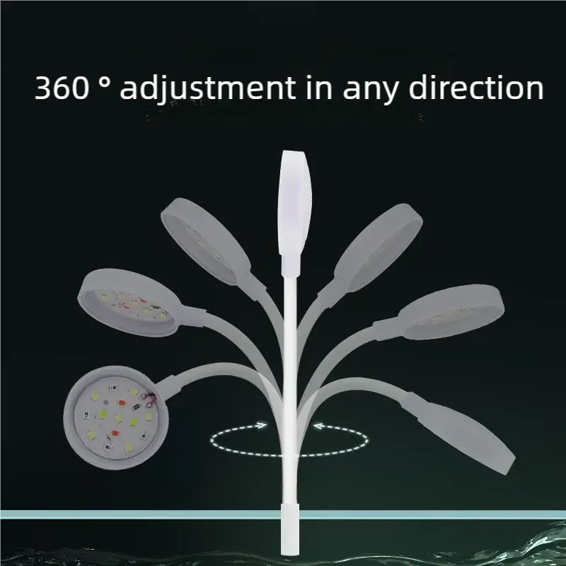 Luz LED de Aquário com Clipe 3 - Plant Grow Light Full Spectrum Clip On avaliação e preço