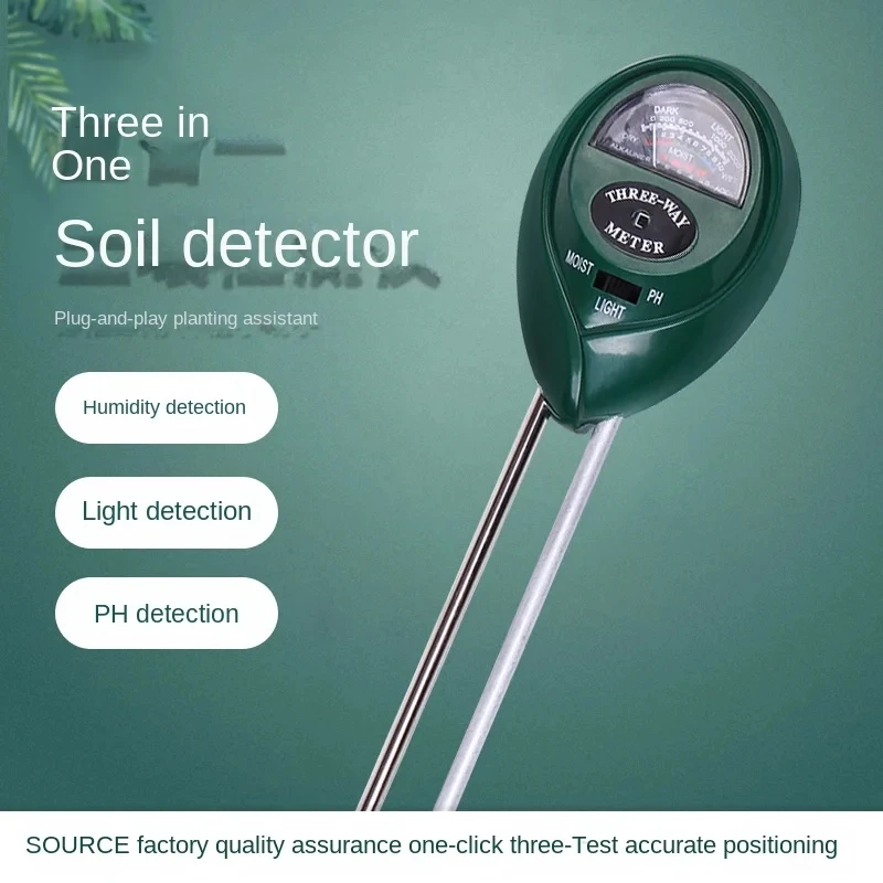 Medidor de pH do Solo 3 em 1,  - Soil Ph Meter 3 In 1 Moisture Sunlight avaliação e preço