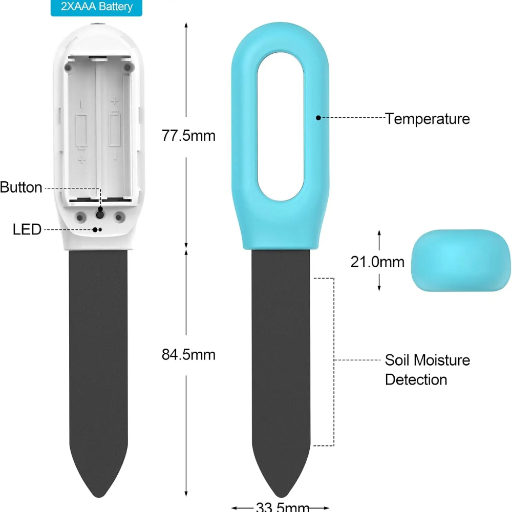 Wifi zigbee inteligente testad - Wifi Soil Moisture Sensor Garden App avaliação e preço