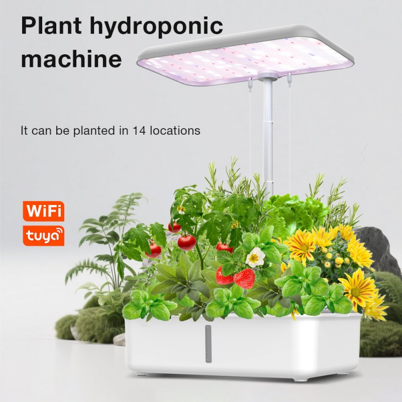 Tuya wifi inteligente sistema  - Indoor Herb Garden Grow Light Smart Kit avaliação e preço