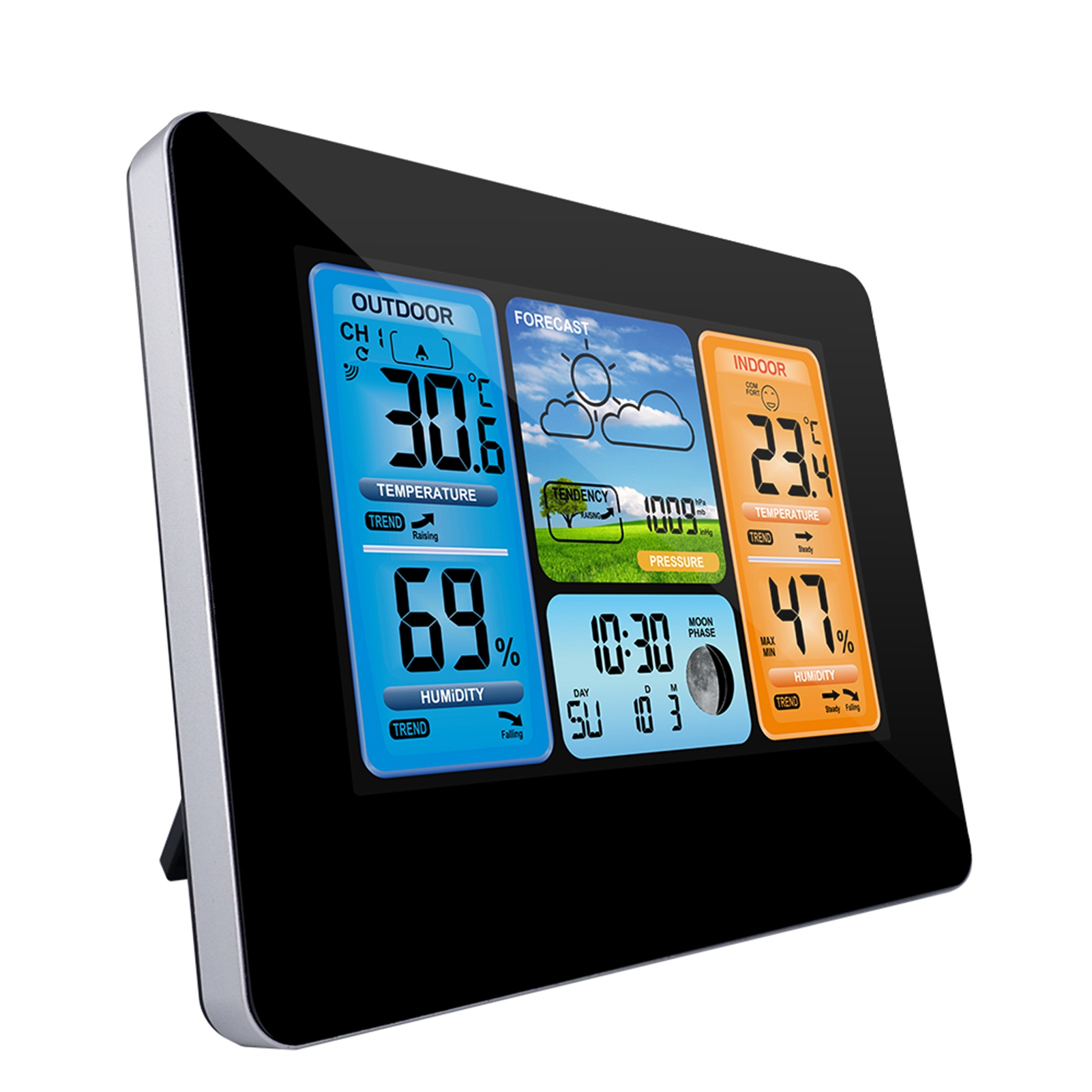 Termômetro para uso interno e  - Wireless Weather Station Indoor Outdoor avaliação e preço