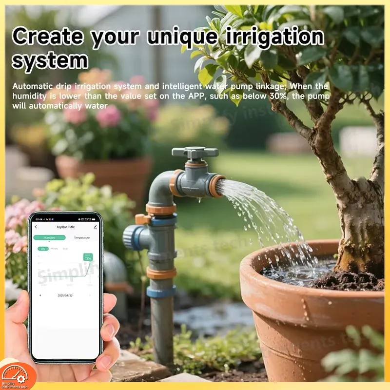 Sensor de Umidade do Solo Inte - Smart Plant Sensor Soil Moisture Meter avaliação e preço