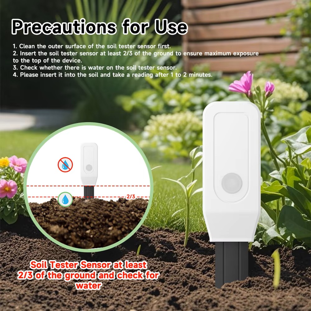 Sensor de Umidade e Temperatur - Wifi Soil Moisture Sensor Garden App avaliação e preço