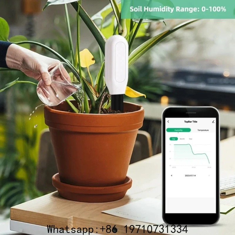 Sensor de Umidade e Temperatur - Wifi Soil Moisture Sensor Garden App avaliação e preço