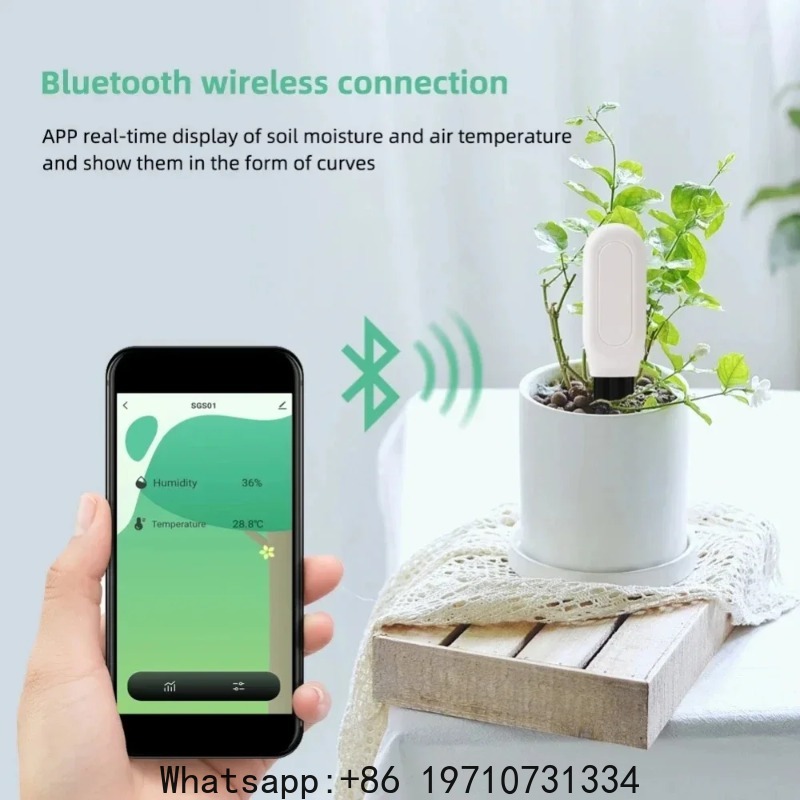 Sensor de Umidade e Temperatur - Wifi Soil Moisture Sensor Garden App avaliação e preço