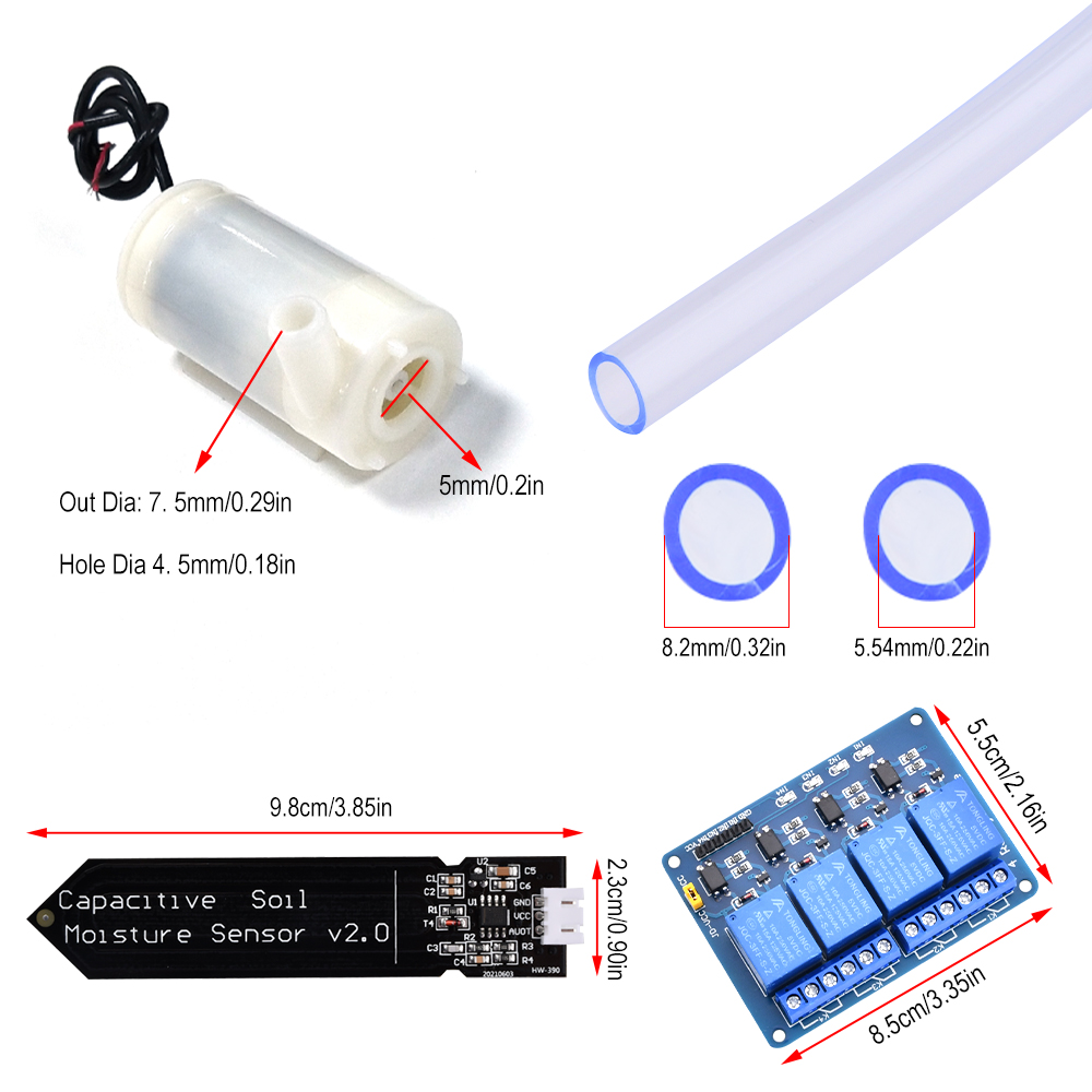 Diy sistema de irrigação intel - Soil Moisture Sensor Relay Module Arduino avaliação e preço