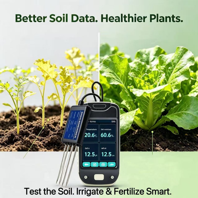 Kit Testador de Solo 7 em 1 co - Smart Plant Sensor Soil Moisture Meter avaliação e preço