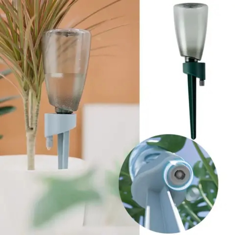 Sistema de irrigação por gotej - Automatic Plant Watering Spikes Drip Kit avaliação e preço
