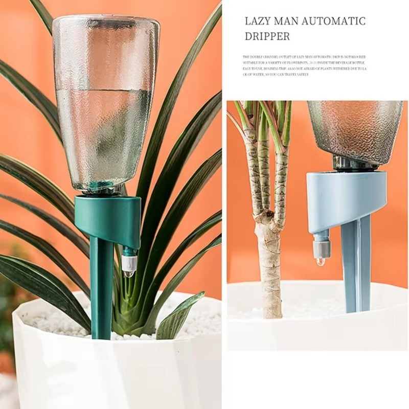 Sistema de irrigação por gotej - Automatic Plant Watering Spikes Drip Kit avaliação e preço