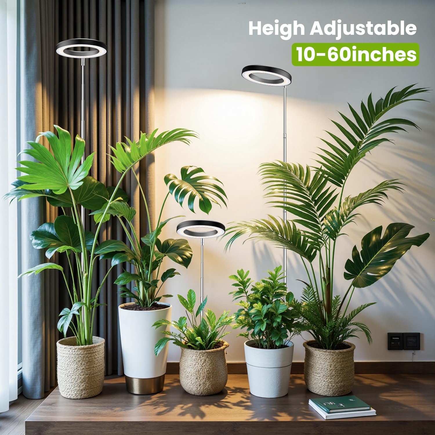 Luz LED Ajustável para Cultivo - Plant Grow Light Full Spectrum Clip On avaliação e preço