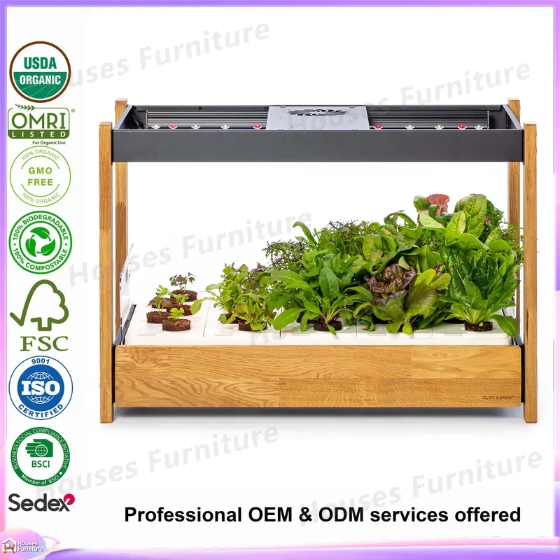 Sistema Hidropônico Vertical I - Indoor Herb Garden Grow Light Smart Kit avaliação e preço