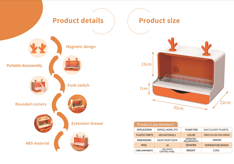 Kit de Jardim Inteligente SENS - Indoor Herb Garden Grow Light Smart Kit avaliação e preço